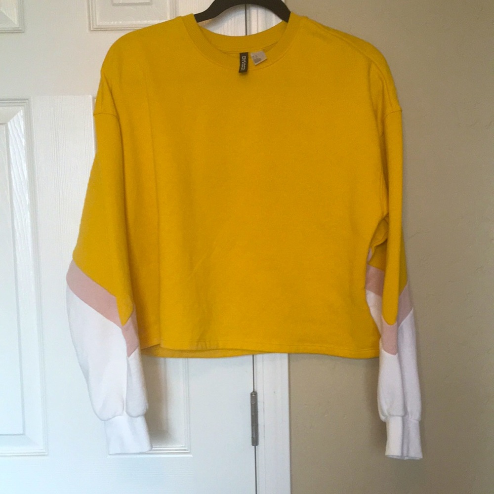 H&M Divided oversized color block sweater pullover